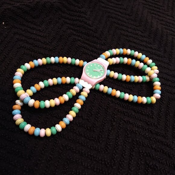 SWATCH - 'Candy' Watch - Stretch Band, New in Box - Picture 4 of 5